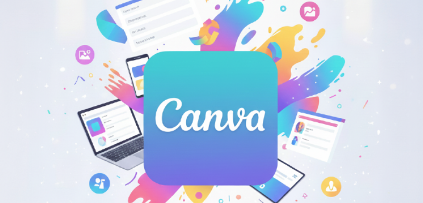 Illustration du logiciel Canva