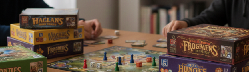 Deux personnes qui jouent à des jeux de société