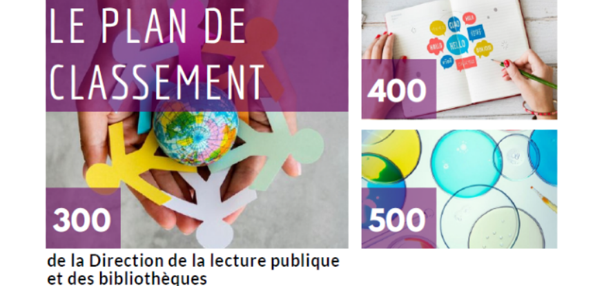 Illustration du plan de classement de la DLPB