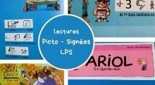 illustration de la sélection de lectures picto signées