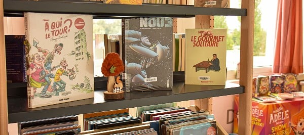 photo du nouvel espace de la médiathèque de Saint-Avold