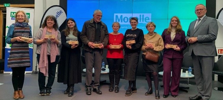 photo des bénévoles récompensés